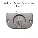 Andersen 2 Panel Patio Screen Door Latch / Lock - Stone