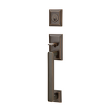 Emtek 4203 Hamden Dummy Entrance Handleset - Brass Tubular