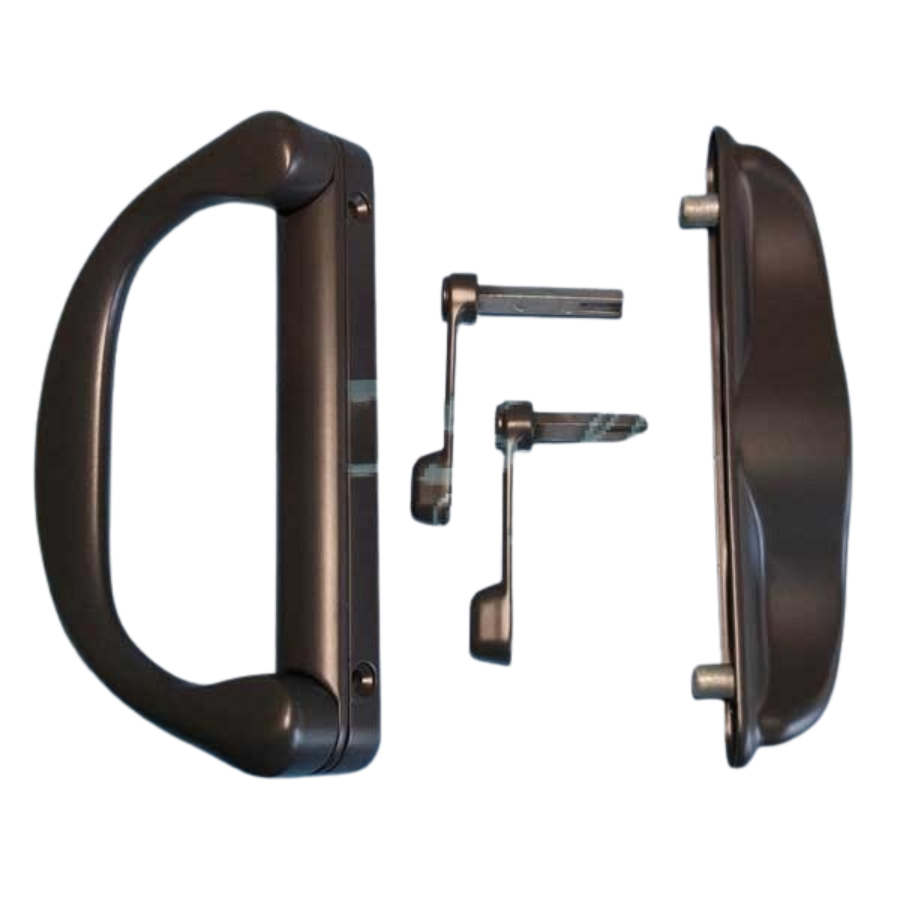 Interlock Sliding Door Handle - Bronze, 13-473BZ – Golden Locks Inc