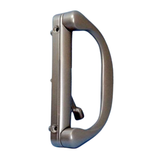 Interlock Sliding Glass Door Handle Keyed , Silver, 13-473SVK