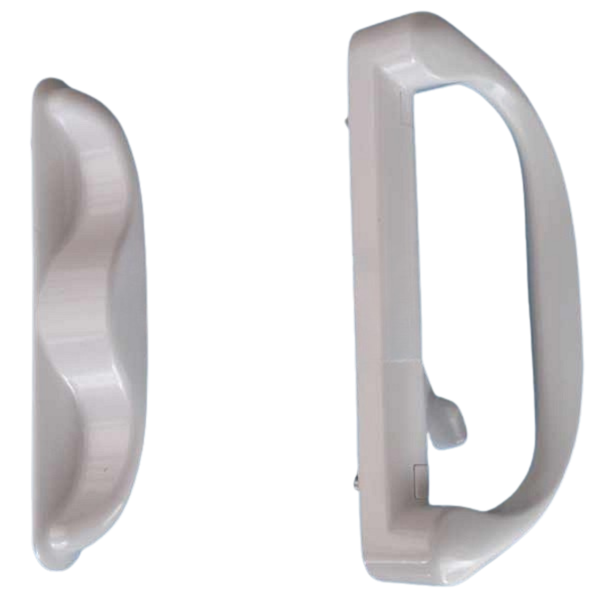 Handle Interlock Interlock Patio Door Handle, White 13-555W – Golden Locks Inc