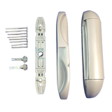 Interlock Intuition Sliding Door Handle, Silver 13-595SV