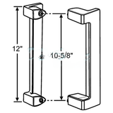 Interlock Crest Sliding Door Handle, 13-710LBZ