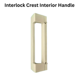 Interlock Crest Interior Handle And Baseplate , 13-711W