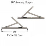 Truth 13.13 Awning Window Hinge and Track, Pairs 10
