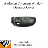 Andersen Perma-Shield Improved/E-Z Casement Windows - Operator Cover - Estate - Oil Rubbed Bronze