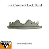 Andersen E-Z Casement Lock Bezel - Distressed Nickel