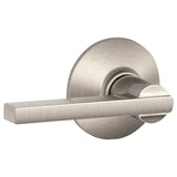 Schlage Residential F10 - Fire Rated Latitude Lever Passage Lock with 16080 Latch and 10027 Strike