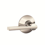 Schlage Residential F10 - Fire Rated Latitude Lever Passage Lock with 16080 Latch and 10027 Strike