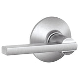 Schlage Residential F10 - Fire Rated Latitude Lever Passage Lock with 16080 Latch and 10027 Strike