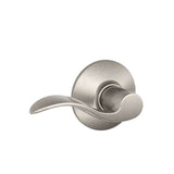 Schlage Residential F170 - Accent Lever Half Dummy - Kinsler Rose