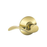 Schlage Residential F170 - Accent Lever Half Dummy - Kinsler Rose