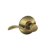 Schlage Residential F170 - Accent Lever Half Dummy - Kinsler Rose