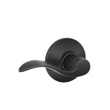 Schlage Residential F170 - Accent Lever Half Dummy - Kinsler Rose