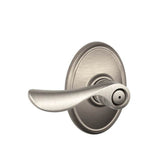 Schlage Residential F170 - Champagne Lever Half Dummy - Wakefield Rose