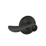 Schlage Residential F170 - Champagne Lever Half Dummy - Alden Rose