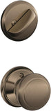Schlage Residential F59 - Andover Knob Single Cylinder Interior Pack - Exterior Handleset Sold Separately
