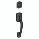 Schlage Residential FC58 - Custom Greenwich Exterior Active Handleset Only with C Keyway