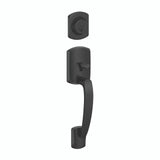 Schlage Residential FC58 - Custom Greenwich Exterior Active Handleset Only with C Keyway