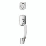 Schlage Residential FC58 - Custom Greenwich Exterior Active Handleset Only with C Keyway