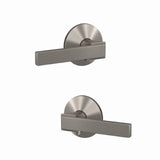 Schlage Residential FC21 - Northbrook Lever Passage and Privacy Latch - Grade 2 Cylindrical Non-Keyed Lock - Kinsler Rose