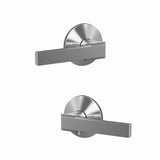 Schlage Residential FC21 - Northbrook Lever Passage and Privacy Latch - Grade 2 Cylindrical Non-Keyed Lock - Kinsler Rose