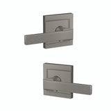 Schlage Residential FC21 - Northbrook Lever Passage and Privacy Latch - Grade 2 Cylindrical Non-Keyed Lock - Upland Rose