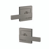 Schlage Residential FC21 - Northbrook Lever Passage and Privacy Latch - Grade 2 Cylindrical Non-Keyed Lock - Upland Rose