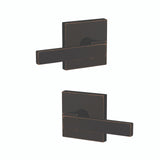 Schlage Residential FC21 - Northbrook Lever Passage and Privacy Latch - Grade 2 Cylindrical Non-Keyed Lock - Colins Rose