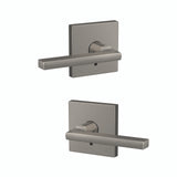 Schlage Residential FC21 - Latitude Lever Passage and Privacy Latch - Grade 2 Cylindrical Non-Keyed Lock