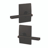 Schlage Residential FC21 - Latitude Lever Passage and Privacy Latch - Grade 2 Cylindrical Non-Keyed Lock