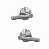 Schlage Residential FC21 - Broadway Lever Passage and Privacy Latch - Grade 2 Cylindrical Non-Keyed Lock - Kinsler Rose