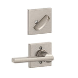 Schlage Residential FC59 - Custom Latitude Lever Single Cylinder Sectional Interior Pack - Collins Rose