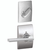 Schlage Residential FC59 - Custom Latitude Lever Single Cylinder Sectional Interior Pack - Century Rose