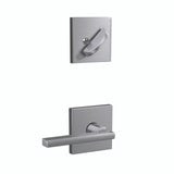 Schlage Residential FC59 - Custom Latitude Lever Single Cylinder Sectional Interior Pack - Collins Rose