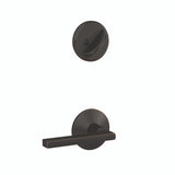 Schlage Residential FC59 - Custom Latitude Lever Single Cylinder Sectional Interior Pack - Kinsler Rose
