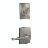 Schlage Residential FC59 - Custom Eller Lever Single Cylinder Sectional Interior Pack - Century Rose
