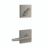 Schlage Residential FC59 - Custom Eller Lever Single Cylinder Sectional Interior Pack - Collins RoseSelected Rose Design is Collins Rose