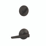 Schlage Residential FC59 - Custom Eller Lever Single Cylinder Sectional Interior Pack - Kinsler Rose