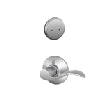 Schlage Residential F94 - Accent Lever One-Sided Dummy Interior Pack - Exterior Handleset Sold Separately