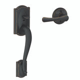 Schlage Residential FE285 - Camelot Lower Half Handleset for Schlage Deadbolts with Avila Lever