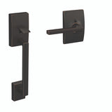 Schlage Residential FE285 - Century Lower Half Handleset for Schlage Deadbolts with Latitude Lever