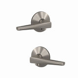 Schlage Residential FC21 - Eller Lever Passage and Privacy Latch - Grade 2 Cylindrical Non-Keyed Lock
