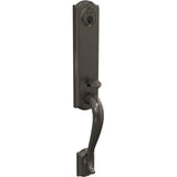 Schlage Residential FCT58 - Custom 3/4 Trim Camelot Exterior Active Handleset Only with C Keyway