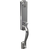 Schlage Residential FCT58 - Custom 3/4 Trim Camelot Exterior Active Handleset Only with C Keyway