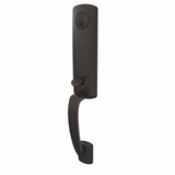 Schlage Residential FCT58 - Custom 3/4 Trim Greenwich Exterior Active Handleset Only with C Keyway