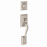 Schlage Residential F92 Custom Addison Dummy Exterior Handleset Only