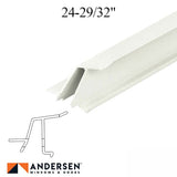 Andersen, Perma-Shield Awning / Casement Glazing Bead, 3/8", CW1, 24-29/32" Length, White