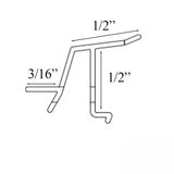 Andersen, Perma-Shield Awning / Casement Glazing Bead, 3/8", CW1, 24-29/32" Length, White