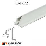 Andersen Glazing Bead, Perma-Shield Improved/E-Z 400 Series, 5/8" CR1, 13-17/32" - White